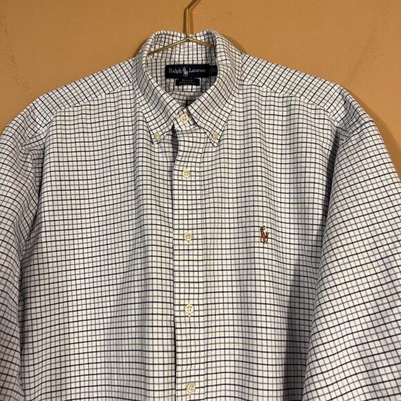 Ralph Lauren Blake Mens Striped Long Sleeve Shirt - Picture 3 of 8